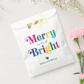 そしてメリーブライト・クリスマス・ホリデー・パーティー フェイバーバッグ (封をした状態)