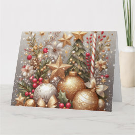 そしてメリー中に輝くクリ空白のスマス カード