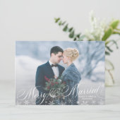 そしてメリー初結婚したの新婚クリスマス シーズンカード (スタンド正面)