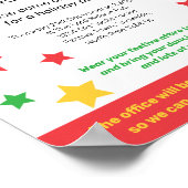 そしてメリー明るいクリスマスのオフィスパーティーの星 ポスター (角)