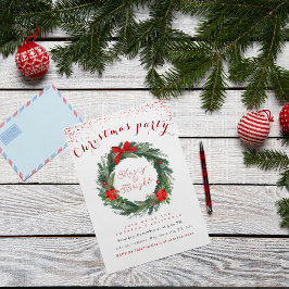 そしてメリー明るいクリスマスのパーティー 招待状