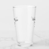 そしてメリー明るいクリスマスの休日にメッセージ年を追加 タンブラーグラス (右)