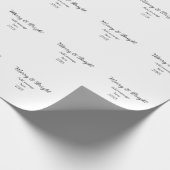 そしてメリー明るいクリスマスの休日にメッセージ年を追加 ラッピングペーパー (角)