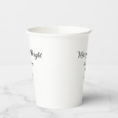 そしてメリー明るいクリスマスの休日にメッセージ年を追加 紙コップ (左)