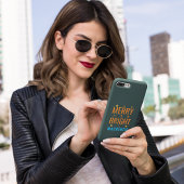 そしてメリー明るいクリスマスの喜び:フェスティバルカスタム Case-Mate iPhoneケース