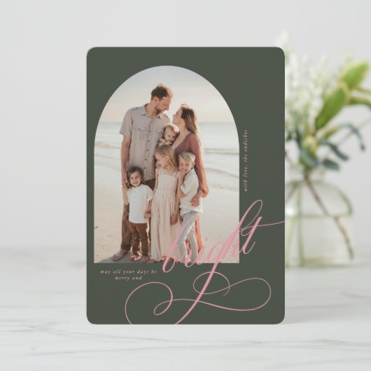 そしてメリー明るいクリスマスカード シーズンカード (スタンド正面)