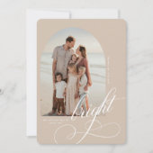 そしてメリー明るいクリスマスカード シーズンカード (正面)