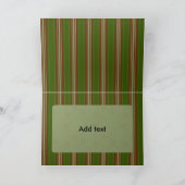 そしてメリー明るいクリスマスカード シーズンカード (内部)