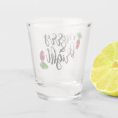 そしてメリー明るいクリスマスデザイン ショットグラス (裏面)