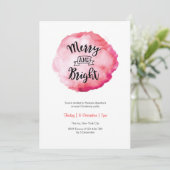 そしてメリー明るいクリスマスパーティの招待状 招待状 (スタンド正面)