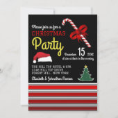 そしてメリー明るいクリスマスパーティの招待状 招待状 (正面)
