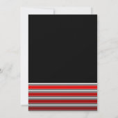 そしてメリー明るいクリスマスパーティの招待状 招待状 (裏面)