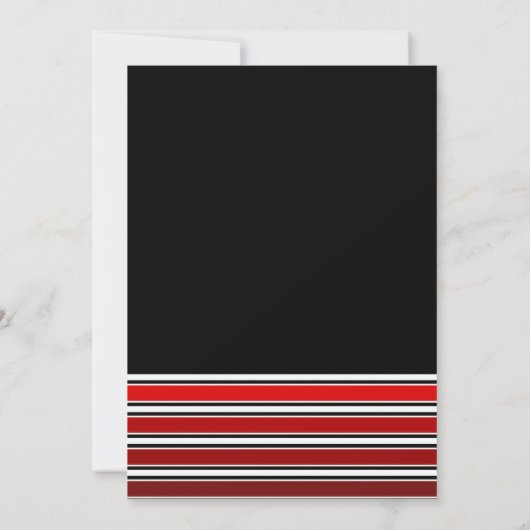 そしてメリー明るいクリスマスパーティの招待状 招待状 (裏面)