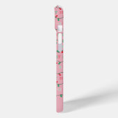 そしてメリー明るいクリスマスライトピンク Case-Mate iPhoneケース (裏面 / 左)