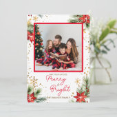 そしてメリー明るいクリスマス一枚写真 シーズンカード (スタンド正面)