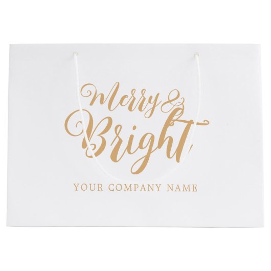 そしてメリー明るいクリスマス商社の大抱き枕 ラージペーパーバッグ (正面)