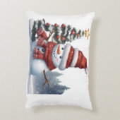 そしてメリー明るいクリスマス枕 アクセントクッション (裏面(縦))