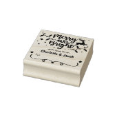 そしてメリー明るいクリスマス・カップル・ラベル ラバースタンプ (スタンプ)