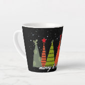 そしてメリー明るいクリスマス カフェラテマグ (左アングル)