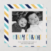 そしてメリー明るいクリスマス シーズンカード (正面/裏面)