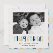 そしてメリー明るいクリスマス シーズンカード (正面)