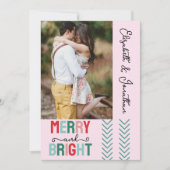 そしてメリー明るいクリスマス シーズンカード (正面)