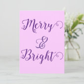 そしてメリー明るいクリスマス シーズンカード (スタンド正面)