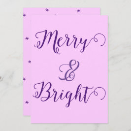 そしてメリー明るいクリスマス シーズンカード