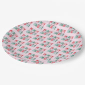 そしてメリー明るいクリスマス ペーパープレート (アングル)