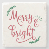 そしてメリー明るいクリスマス・ホリデー ストーンコースター (正面)
