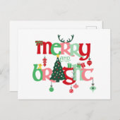 そしてメリー明るいクリスマス ポストカード (正面/裏面)