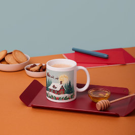 そしてメリー明るいクリスマス・マグカップ コーヒーマグカップ