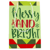 そしてメリー明るいクリスマス ミディアムペーパーバッグ (正面)