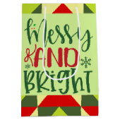 そしてメリー明るいクリスマス ミディアムペーパーバッグ (裏面)