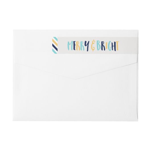 そしてメリー明るいクリスマス ラップアラウンドラベル (裏面)