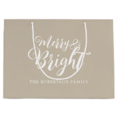 そしてメリー明るいクリスマス ラージペーパーバッグ (正面)