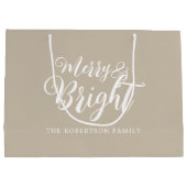 そしてメリー明るいクリスマス ラージペーパーバッグ (裏面)