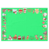 そしてメリー明るいクリスマス |中 テーブルクロス (正面(横))