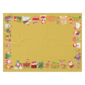 そしてメリー明るいクリスマス |小 テーブルクロス (正面(横))