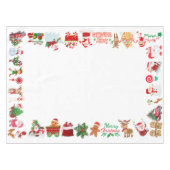 そしてメリー明るいクリスマス |小 テーブルクロス (正面(横))