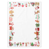 そしてメリー明るいクリスマス |小 テーブルクロス (正面)