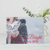 そしてメリー明るいクリスマス 案内状 (スタンド正面)