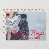 そしてメリー明るいクリスマス 案内状 (正面/裏面)