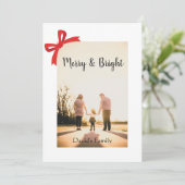 そしてメリー明るいクリモダンスマス シーズンカード (スタンド正面)