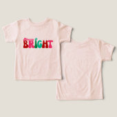 そしてメリー明るいマクシマリストの桃のクリスマス (デザイン正面&裏面)