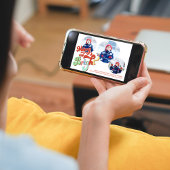 そしてメリー明るい写真コラージュのクリスマス シーズンカード