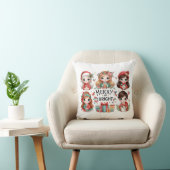 そしてメリー明るい枕 クッション (椅子)