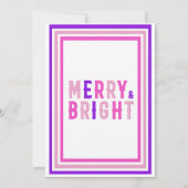 そしてメリー明るい陽気なクリスマスパーティの招待状 招待状 (裏面)