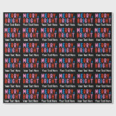 そしてメリー明るい陽気なクリスマスパーティー ラッピングペーパー (フラット)