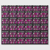 そしてメリー明るい陽気なクリスマスパーティー ラッピングペーパー (フラット)